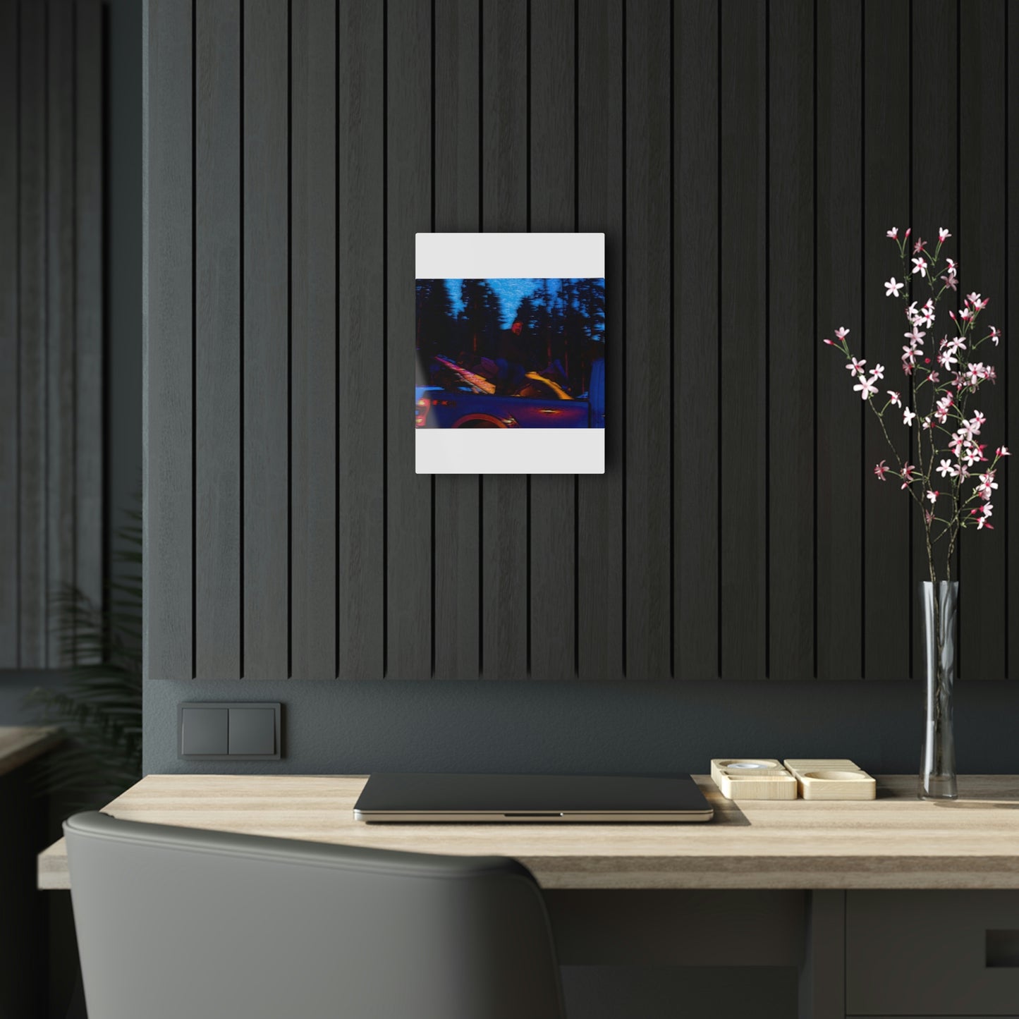 Acrylic Prints ... Two Modes Of Winter Transportation ... "Which One To Drive Next?" ... Choices-Choices-Choices ... Circa 4Jan23 ... Original Works ...
