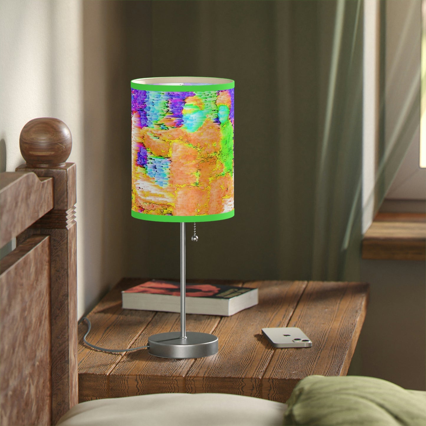 Lamp on a Stand, US|CA plug ... "Hang On Babe ... Fuel Level's Low ... Gotta Hit The Juice For A Bit ... Expect 150mph For-A-Stretch'  ... Original Works ...