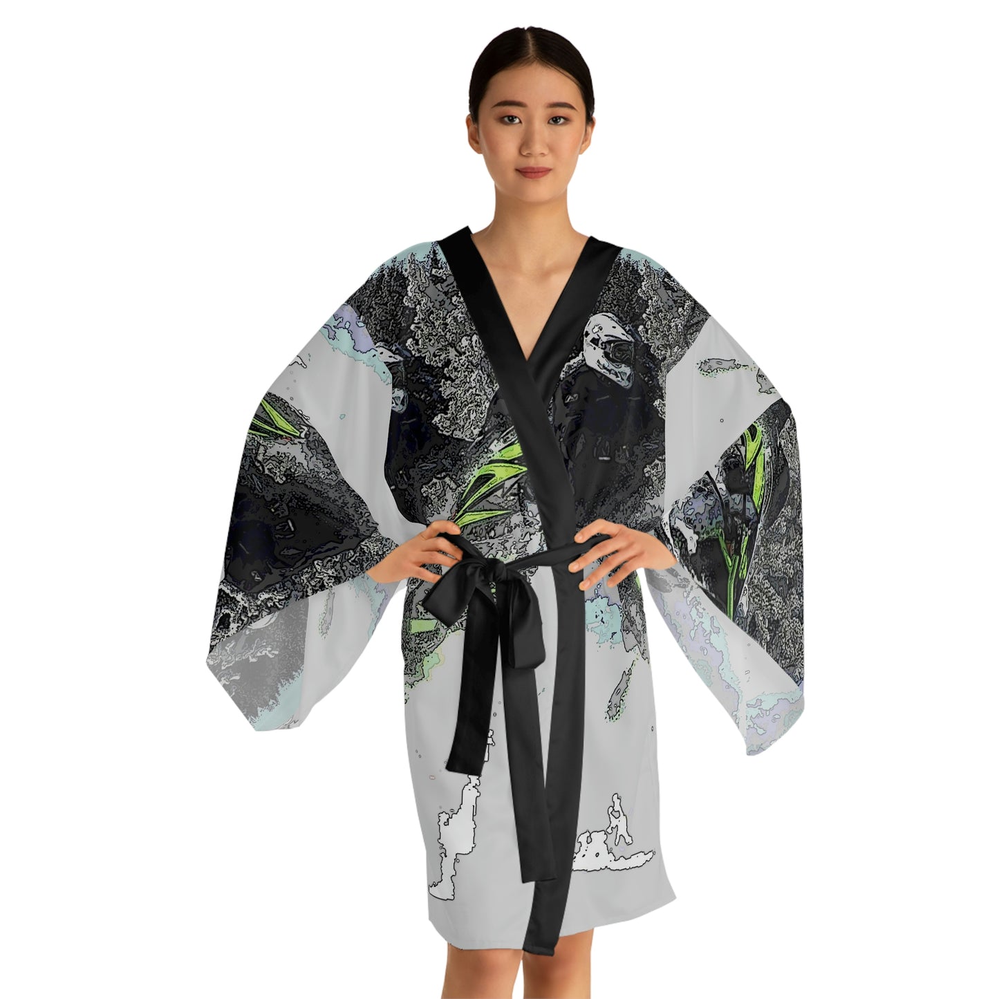 Long Sleeve Kimono Robe ... Come Fly With The Professionals ... CIP-Airways ... 'Getting-Er-Done' ... Original Works ... December 2022 ...