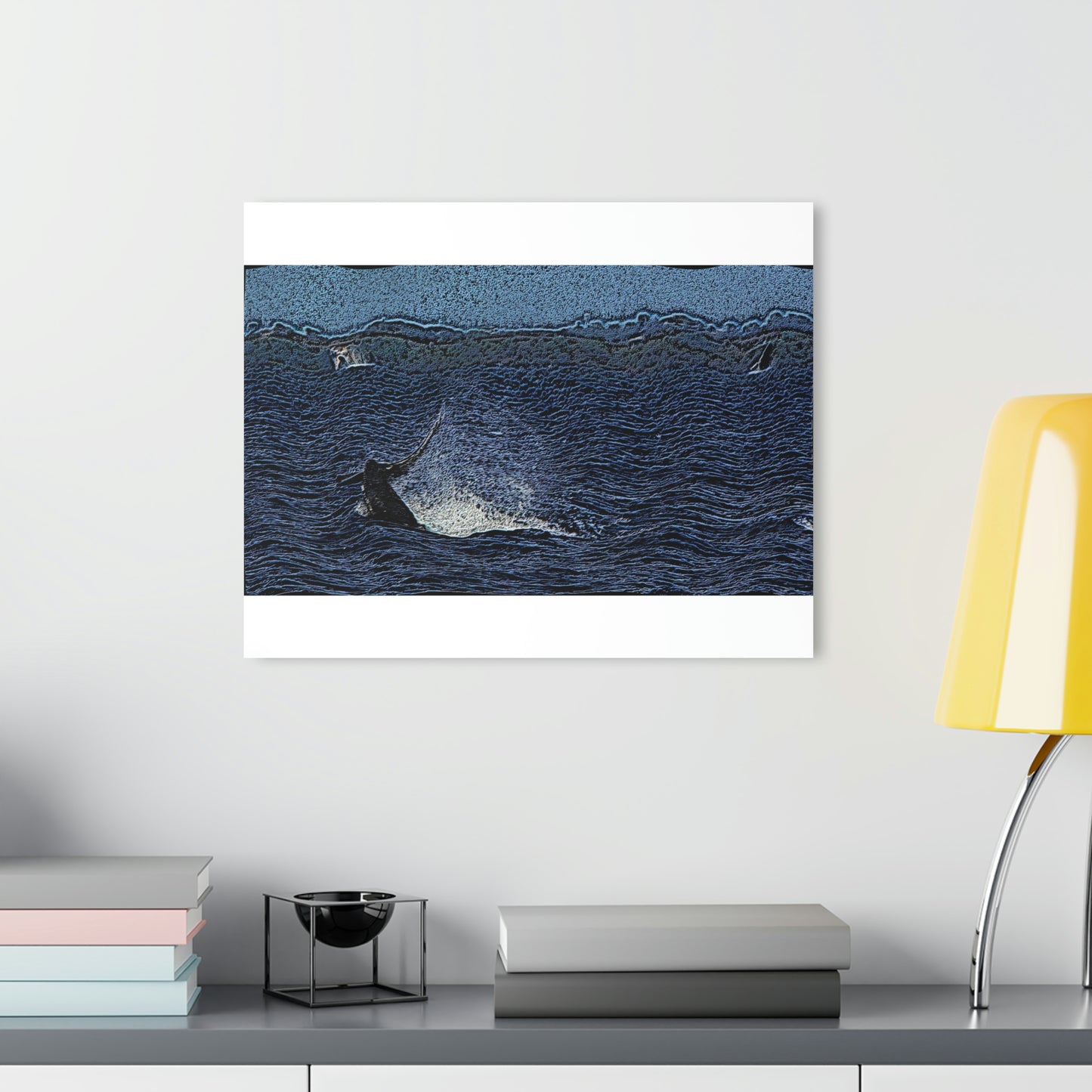 Acrylic Prints (French Cleat Hanging) ... "A Trio Of Humpback Joy" ...  Maui, HI ... April Fools Day ... 1Apr23 ... Original Works - Family Archives ...