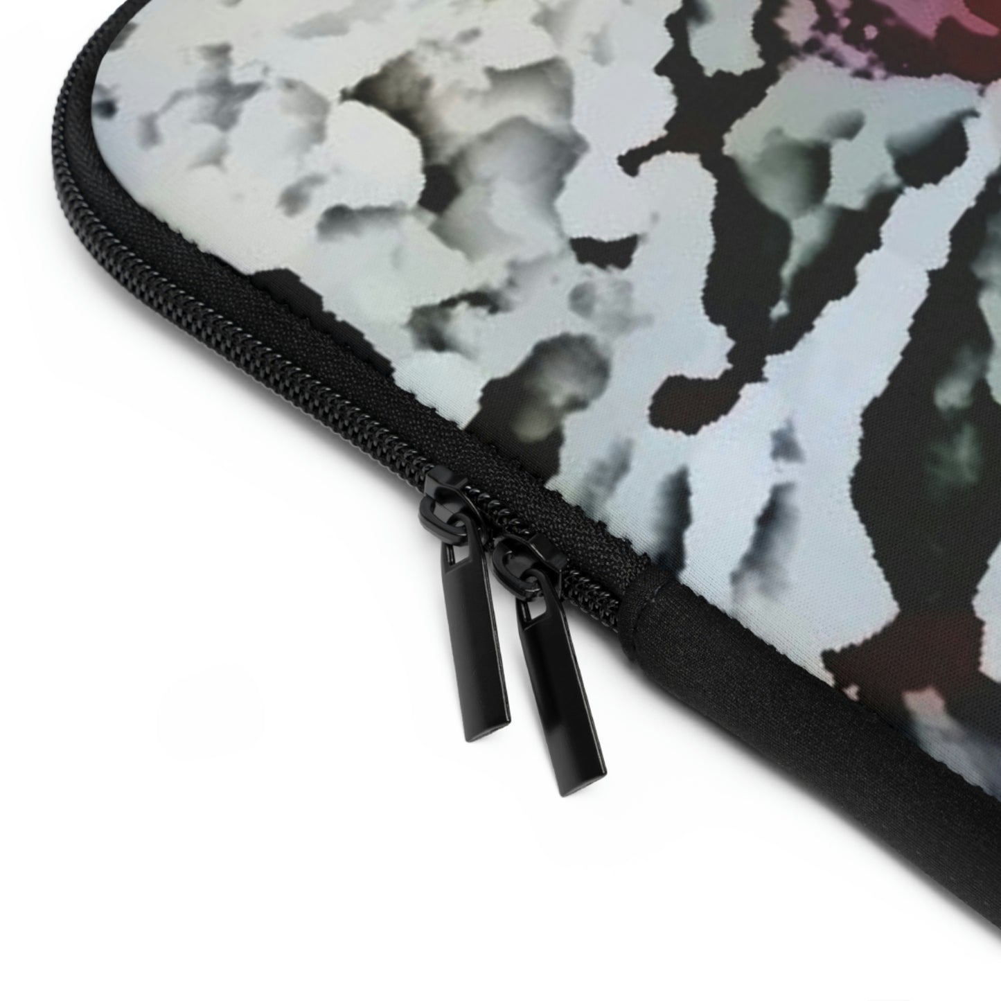 Laptop Sleeve ... "A Friendly Flower" ... Pointsettia 'Pointing' ... Original Works ... (Supplied Photograph) ...