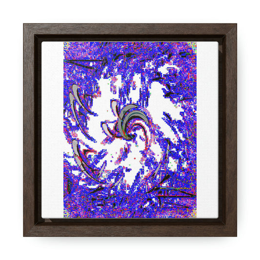 Gallery Canvas Wraps, Square Frame ... "Waning Moon" ... Central Idaho ... October 2022 ... Rendering Time: 22 Hours ... Original Works ...