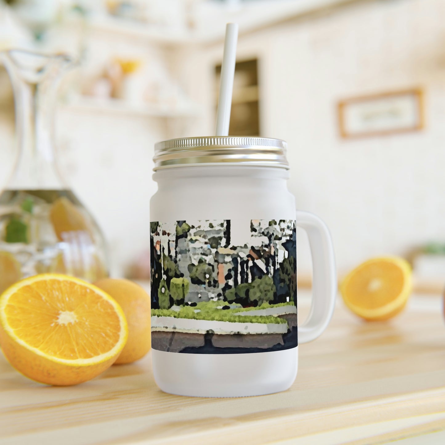 Mason Jar ...  "Lombard Street San Francisco, CA, USA" ... Family Archives 1970's ... Original Works ...
