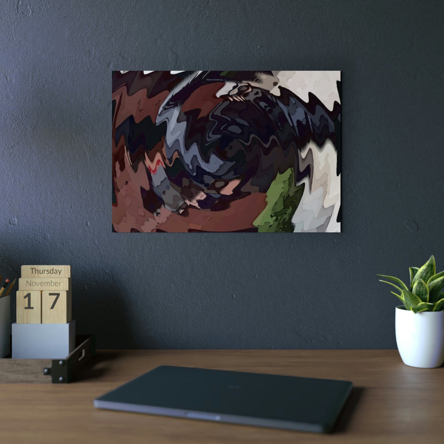 Aluminum Composite Panels ... Waves-Waves-Waves ... "From Working Cabaret Worker To Waved_Illusion" ... European Client ... Jan23 ... Original Works ...