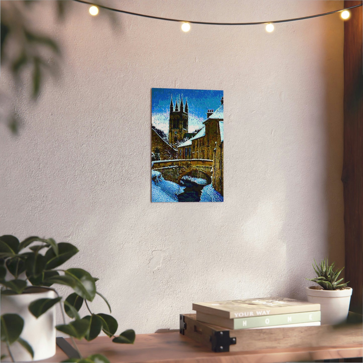 Aluminum Composite Panels ...  A Bridge, A Canal, A Cathedral_2 ... "To Stroll Over-Through-And-By" ... Central England: Circa 2005 ... Original Works ...