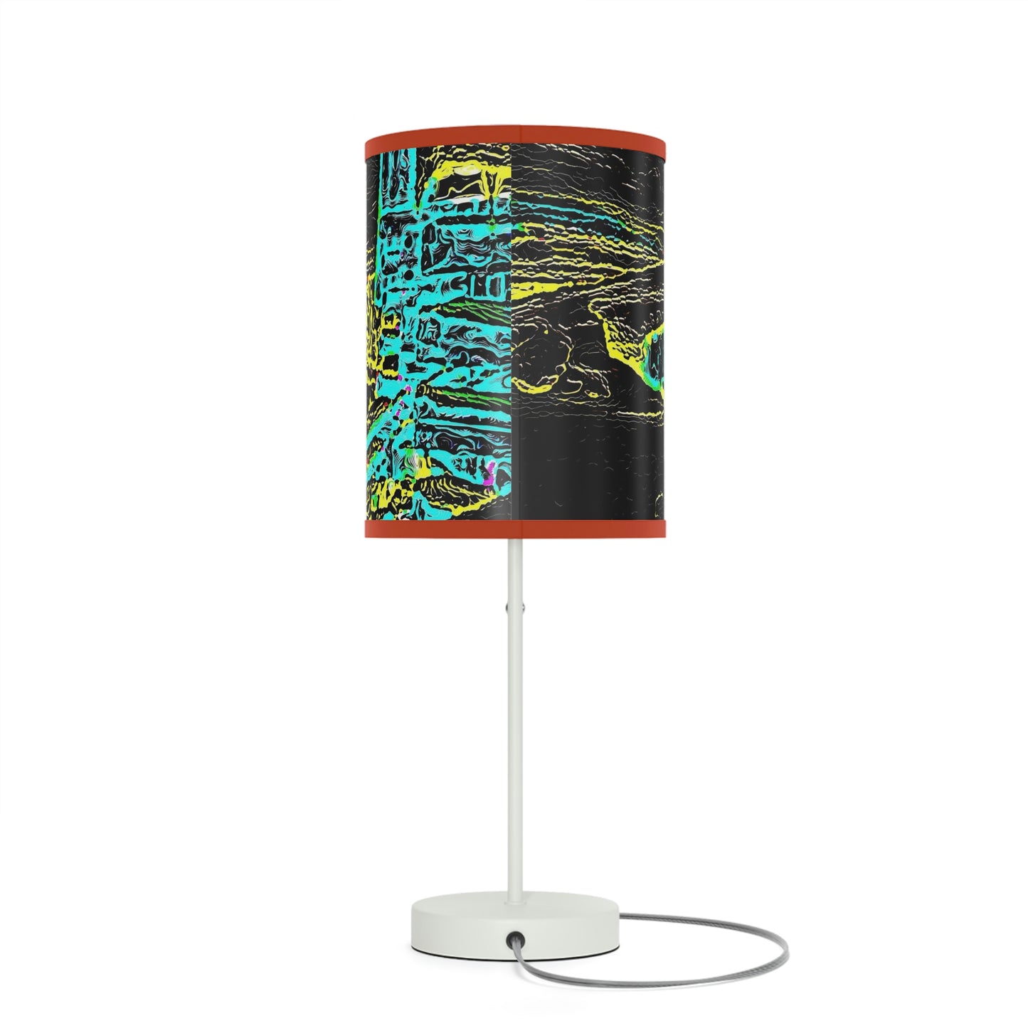 Lamp on a Stand, US|CA plug ... "Snow Vehicle In Snow Storm At-Rest" ... Circa 12Mar23 ... Central Idaho ... 18-Hours Rendering Time: Original Works ...