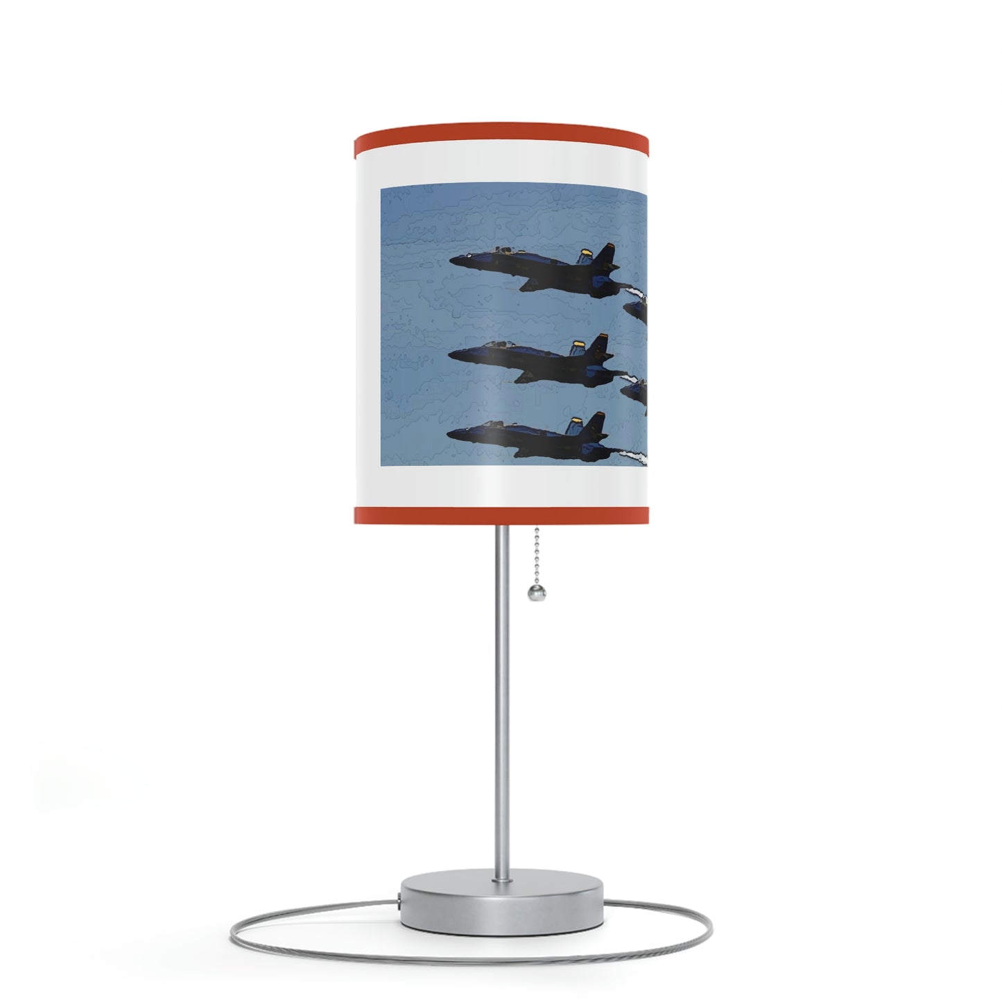 Lamp on a Stand, US|CA plug ... Seattle Seafair ..."Blue Angels Run Over Lake Washington" ... Circa Mid 1980's ... Dr FJ Holt ... Original Works ...