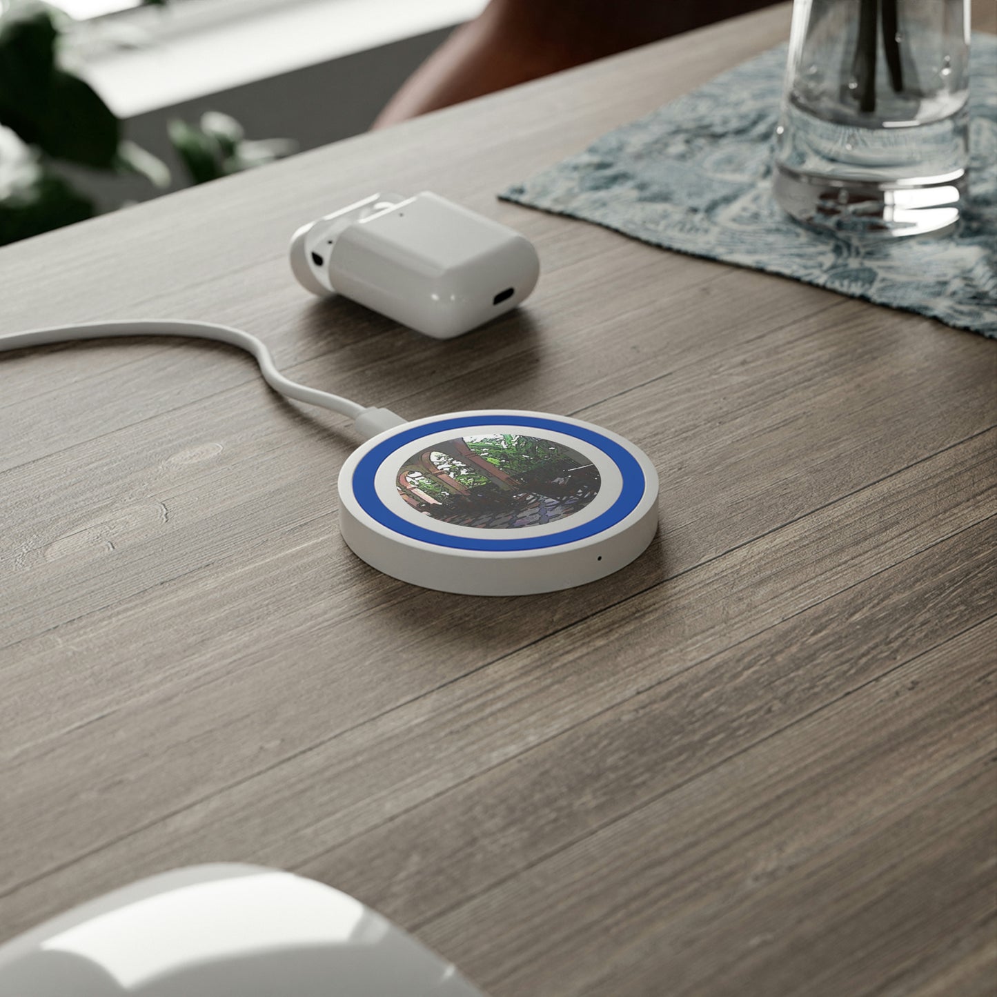 Quake Wireless Charging Pad ...  Lanai & Rocking Chairs At: 'The Pink Palace' ... The Royal Hawai'ian ... Honolulu, HI ... '27Oct2014' ... Original Works ...