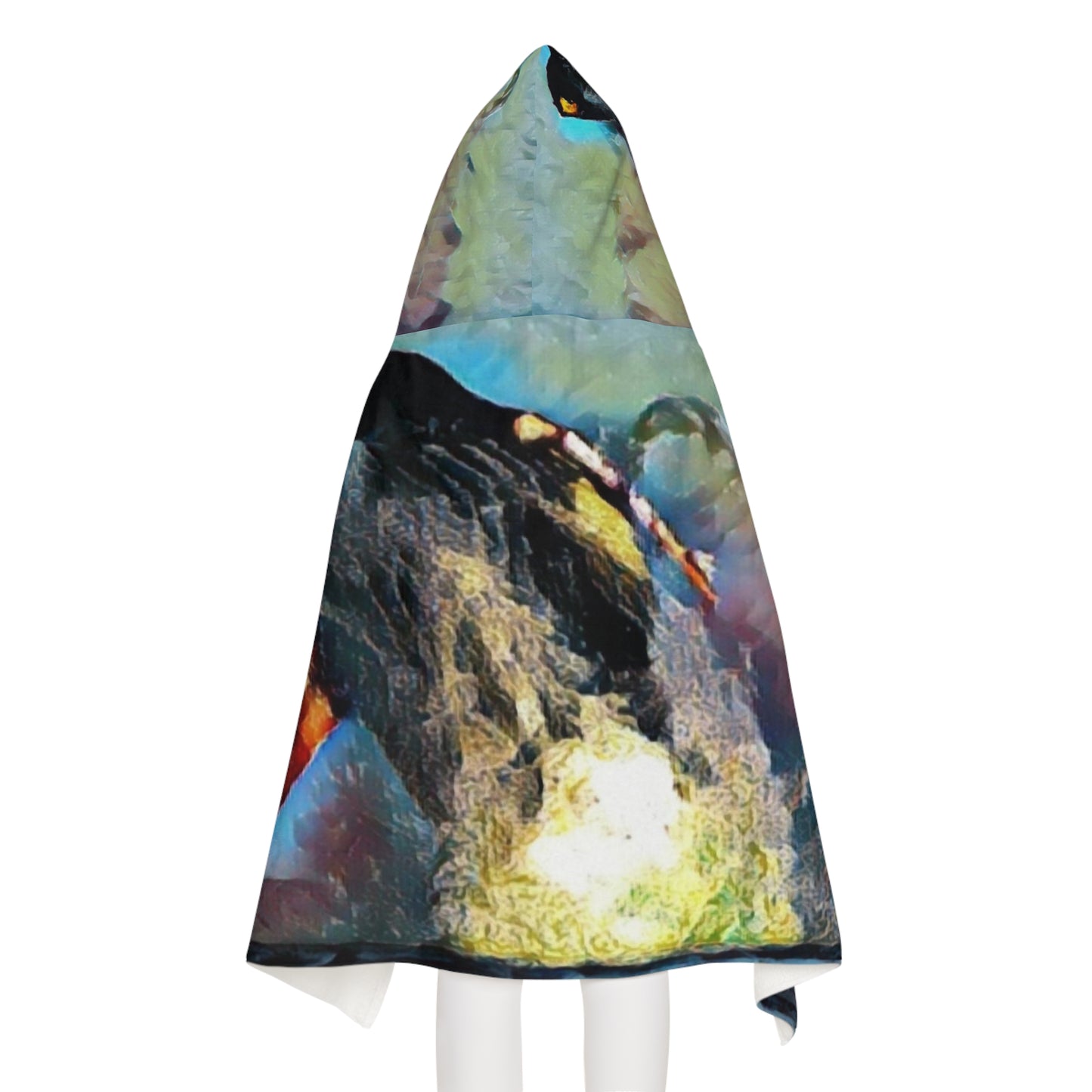 Youth Hooded Towel ... An Extraordinary Humpback Breach ... 'With Explosive Energy' ... Family Archives (KPH) ... Circa: 21st Century. Maui, HI ... Original Works ...