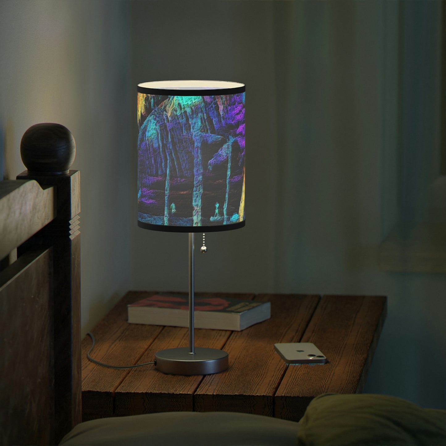 Lamp on a Stand, US|CA plug ... "The Royal Hawai'ian: Waikiki Beach_Beach" ... Honolulu, HI ... Ocotber 2014 (Halloween) ... Original Works ...