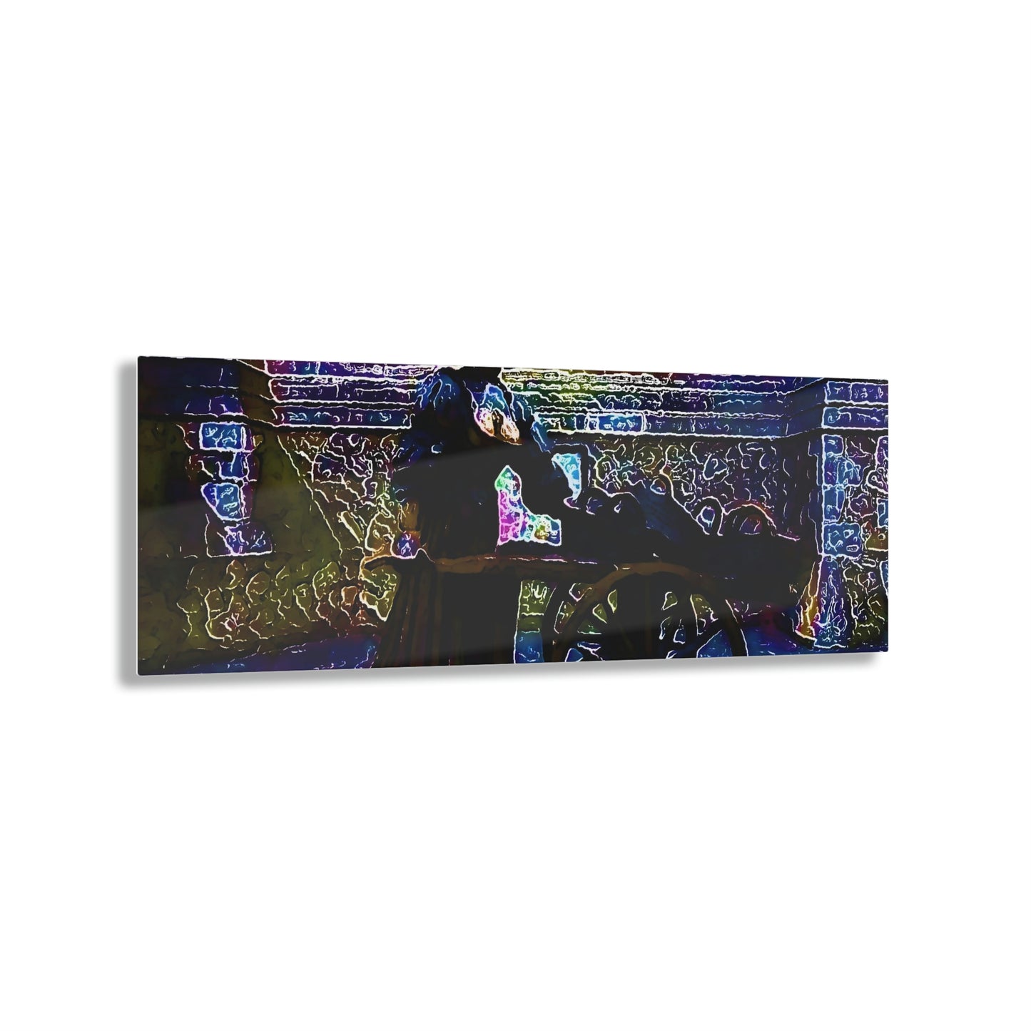 Acrylic Prints ... Dublin's "Molly Malone Along Grafton Street" ... Cryin' Cockels & Muscles Alive-Alive-Oh ... Circa 2003 ... Original Works ...