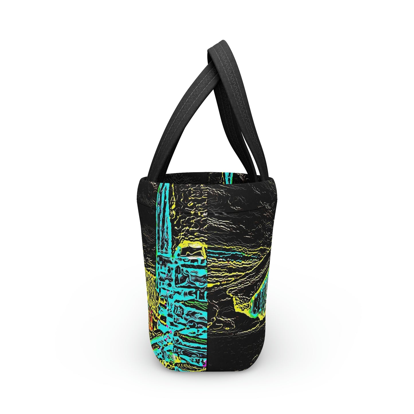 Lunch Bag ... "Snow Vehicle In Snow Storm At-Rest" ... Circa 12Mar23 ... Central Idaho ... 18-Hours Rendering Time: Original Works ...