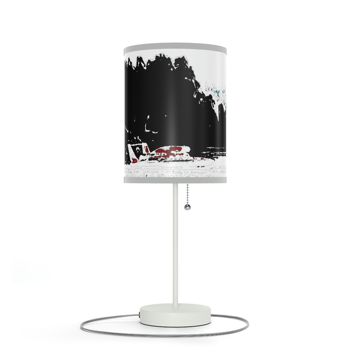 Lamp on a Stand, US|CA plug ... Seattle Columbia Cup On Lake Washington ... "Dave Wilcox Heads For The Win" ... Associate Gift-Photo ... Original Works ...