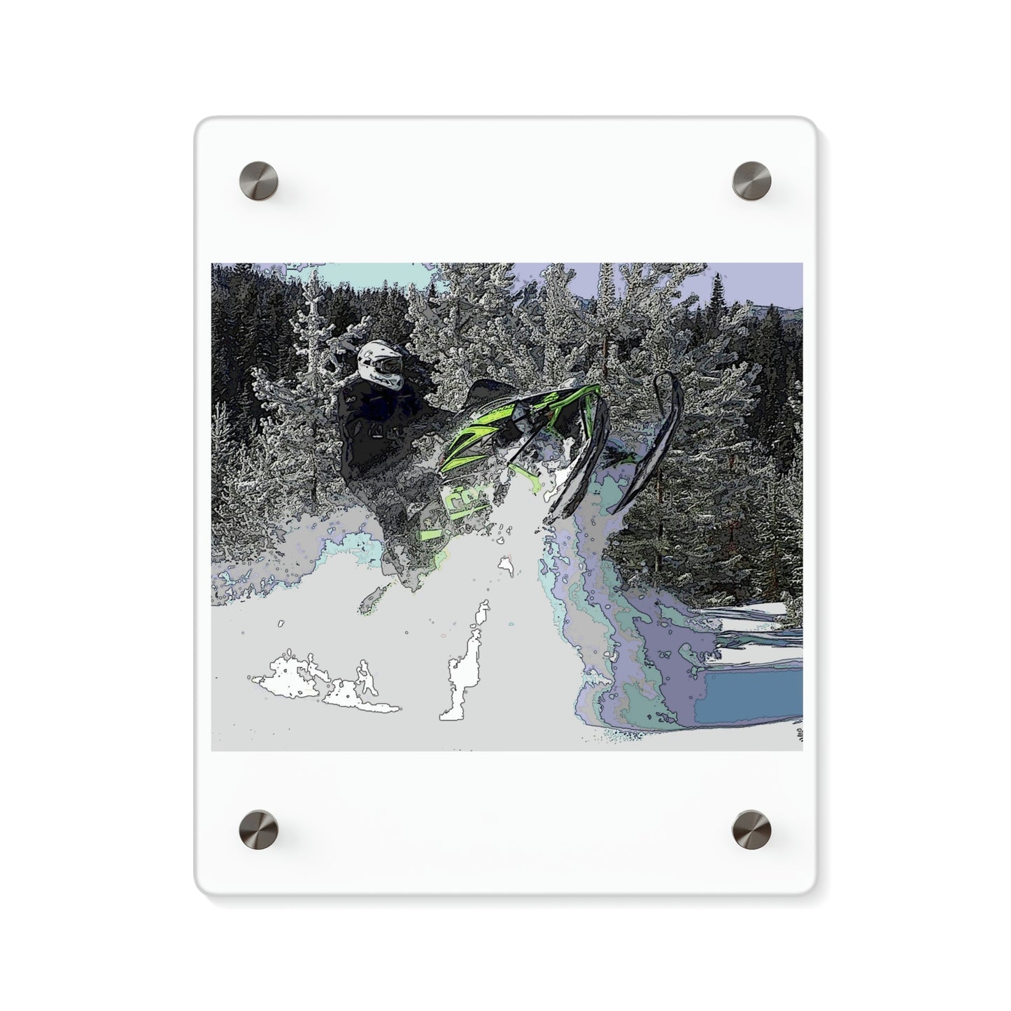 Acrylic Wall Art Panels ... Come Fly With The Professionals ... CIP-Airways ... 'Getting-Er-Done' ... Original Works ... December 2022 ...