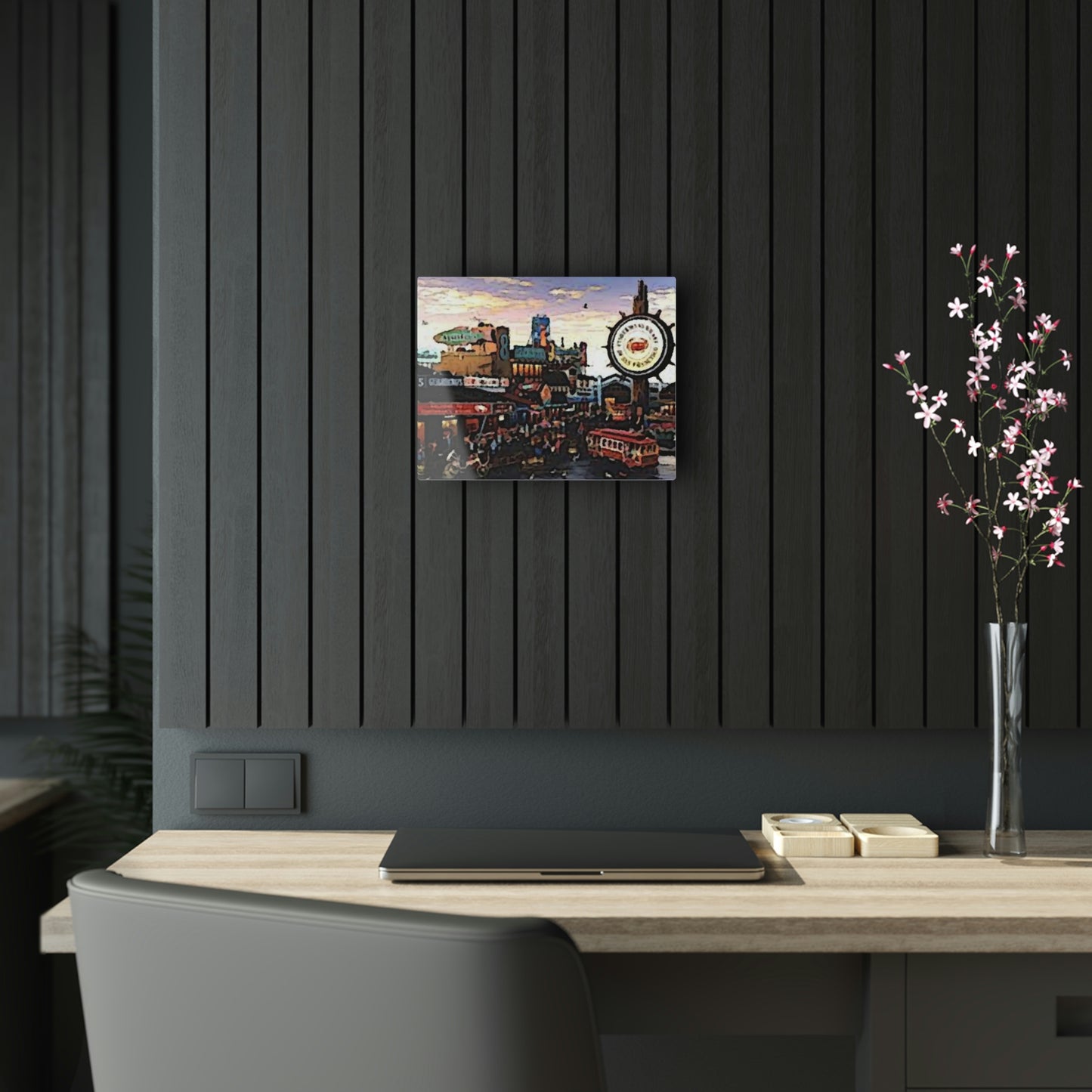 Acrylic Prints ...  "No.9 Fishermen's Grotto - Fishermen's Wharf, SF, California" ... Family Archives: 1970's ... Original Works ...