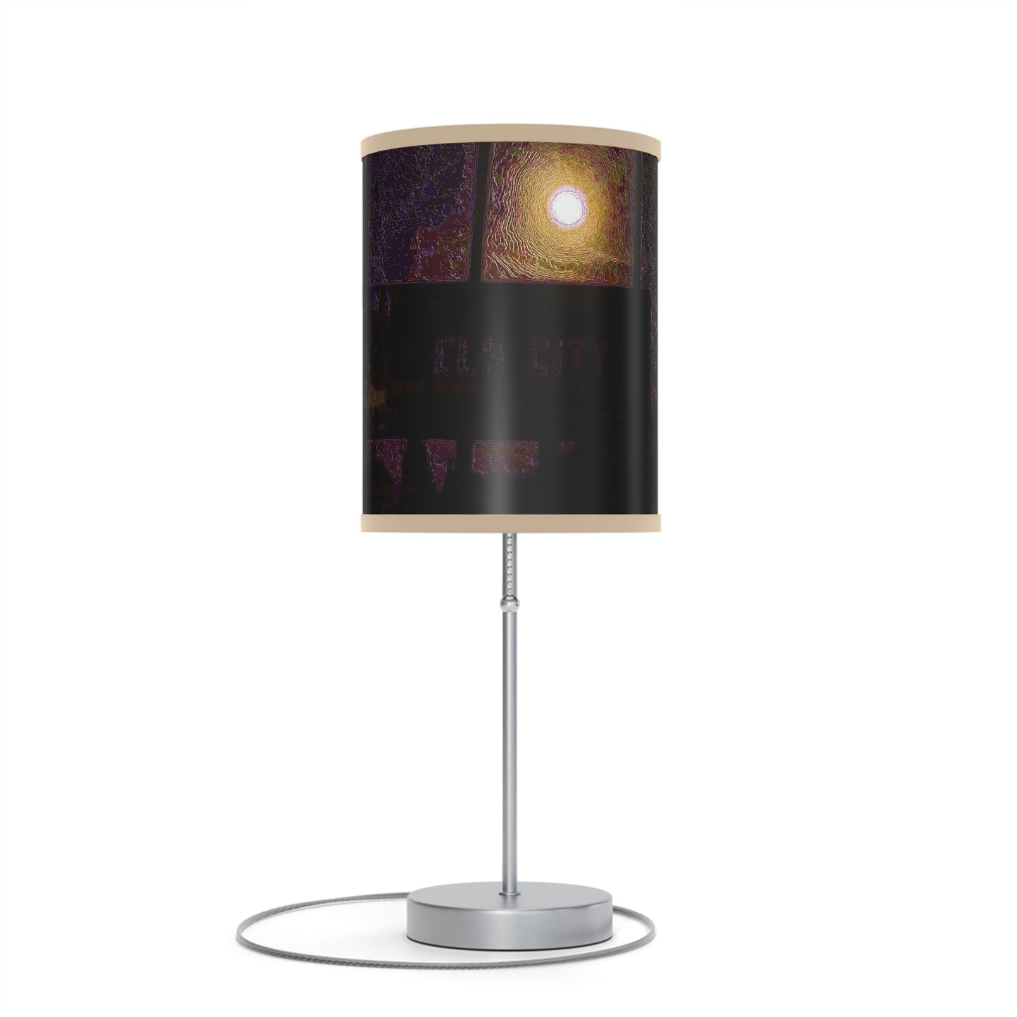 Lamp on a Stand, US|CA plug ... Car Approaches From The Stern ... Moon Ascendary From The Bow ... "Two Friendly Travellers On A Cold Night Near Elk City" ... C