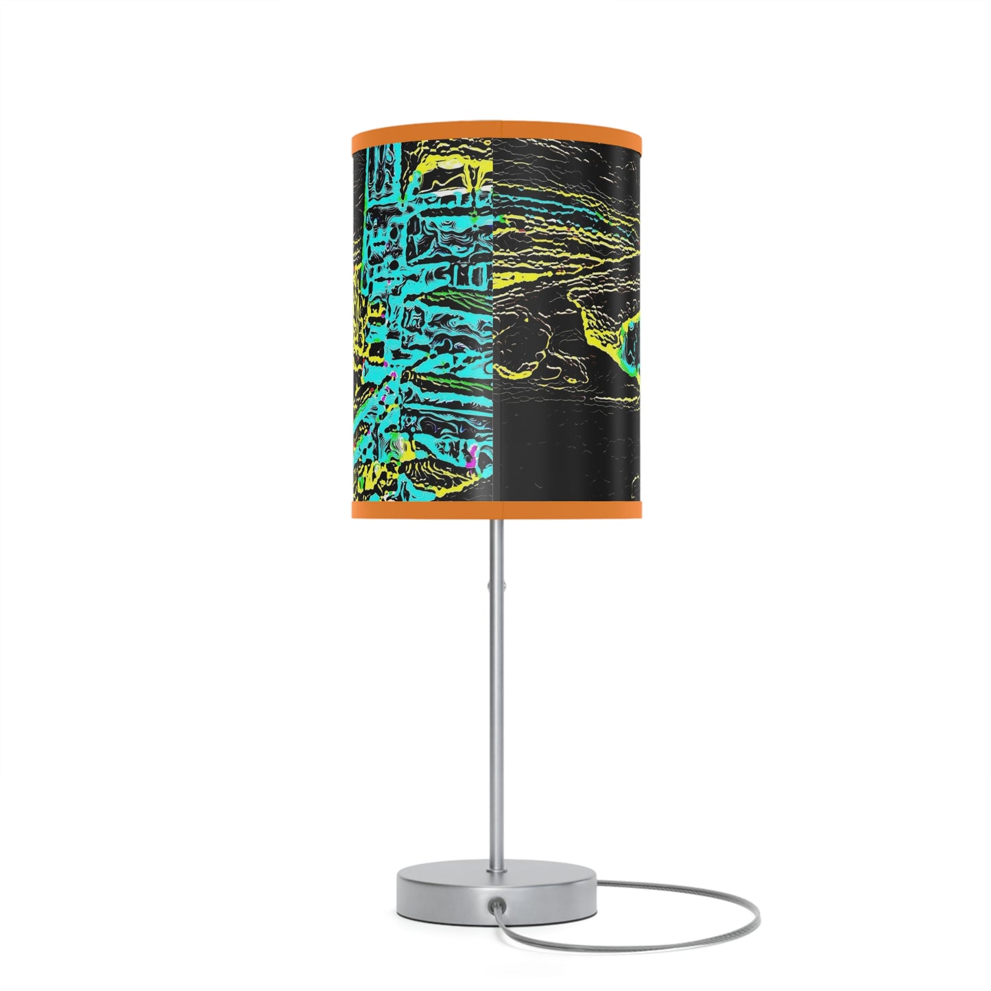 Lamp on a Stand, US|CA plug ... "Snow Vehicle In Snow Storm At-Rest" ... Circa 12Mar23 ... Central Idaho ... 18-Hours Rendering Time: Original Works ...