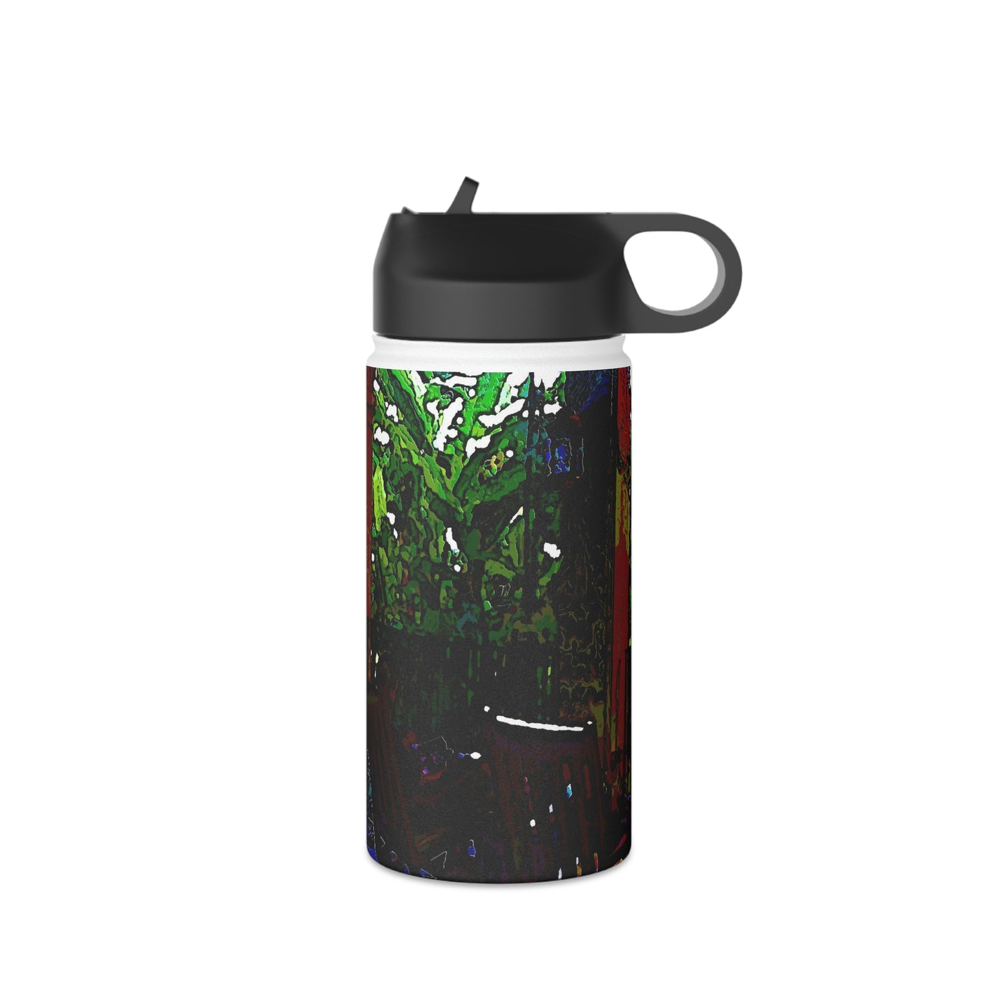 Stainless Steel Water Bottle, Standard Lid ... Lanai & Rocking Chairs At: 'The Pink Palace' ... The Royal Hawai'ian ... Honolulu, HI ... '27Oct2014' ... Original Works ...