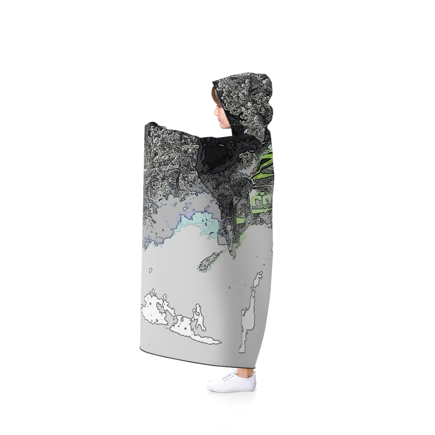 Hooded Blanket ... Come Fly With The Professionals ... CIP-Airways ... 'Getting-Er-Done' ... Original Works ... December 2022 ...