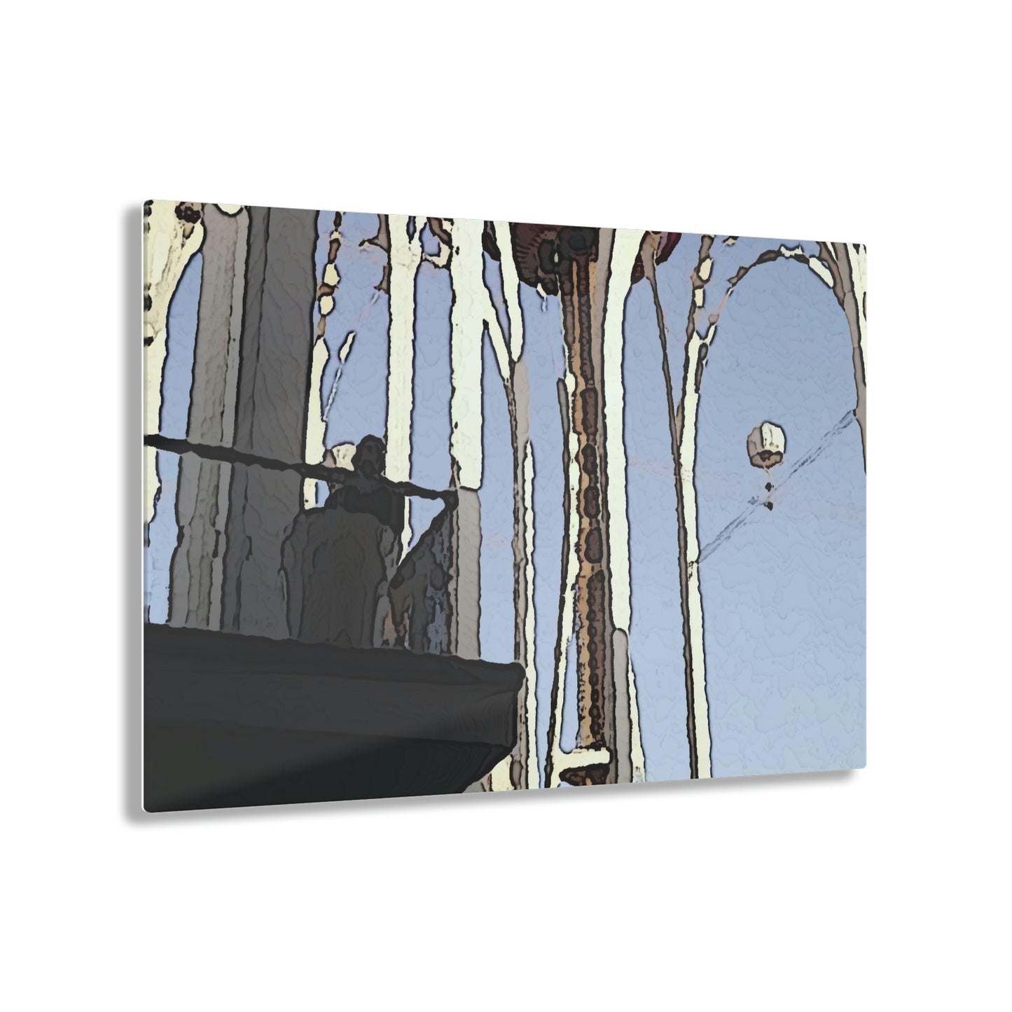 Acrylic Prints ... "Seattle World's Fair ... 1962" ... Space Needle 'Through-The-Arches' ... Family Archives ... Original Works ...