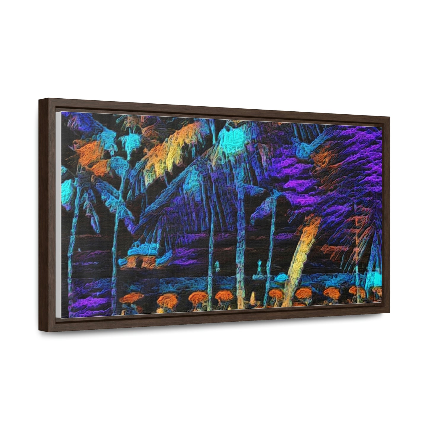 Gallery Canvas Wraps, Horizontal Frame ... "The Royal Hawai'ian: Waikiki Beach_Beach" ... Honolulu, HI ... Ocotber 2014 (Halloween) ... Original Works ...