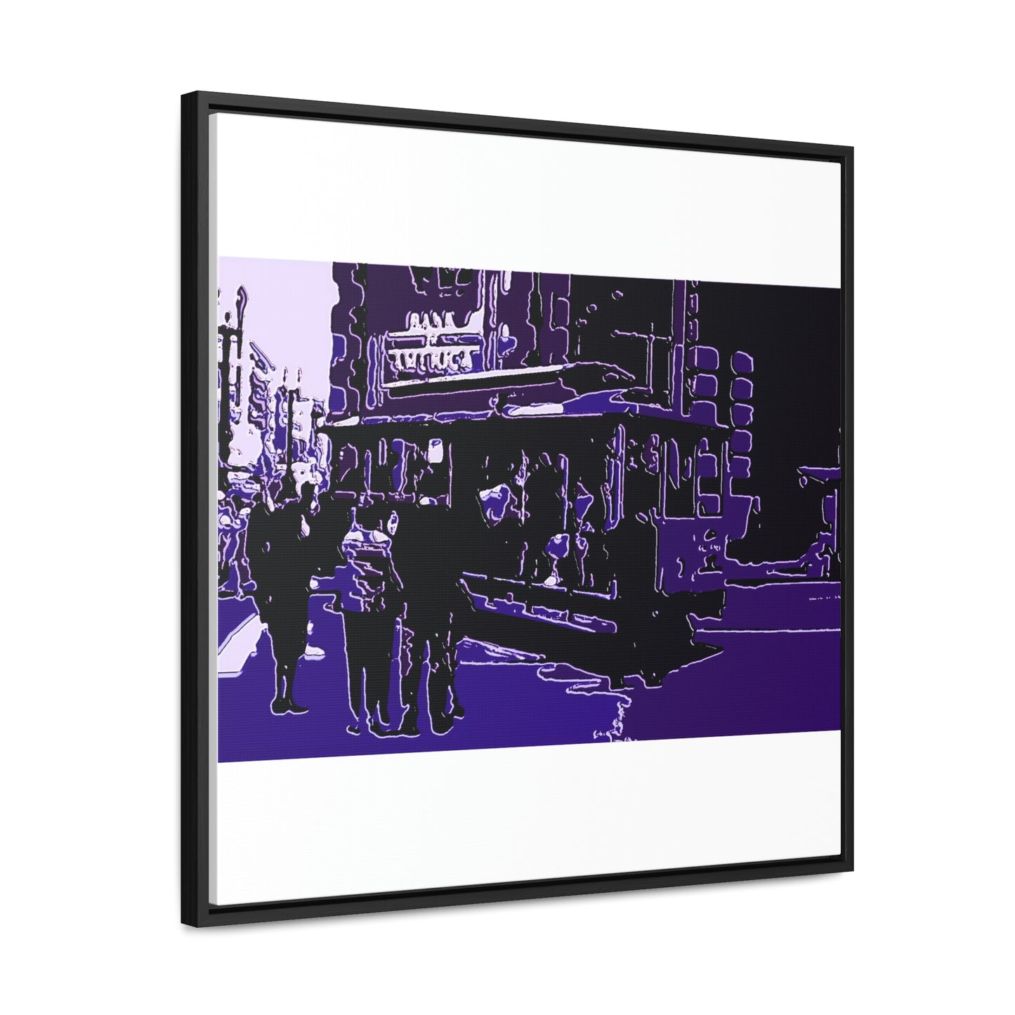 Gallery Canvas Wraps, Square Frame ... San Francisco ... 'Rice-A-Roni-A-San Francisco Treat' ... "A Cable Car Classic" ... Family Archives: 1973 ... Original Works ...