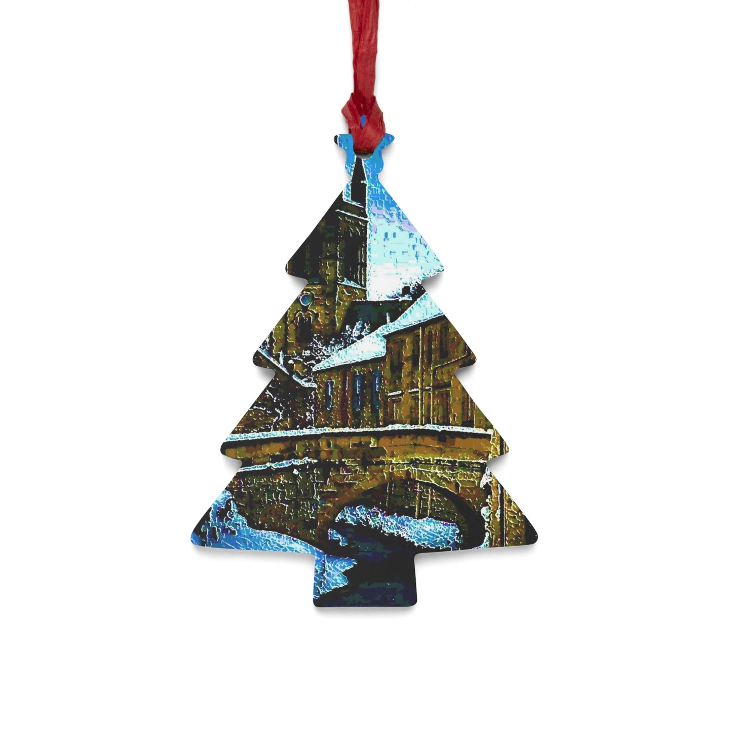 Wooden Ornaments ... Walikng The Streets & Alleys ... 'Strolling The Canals ... '  ... Original Works  ...