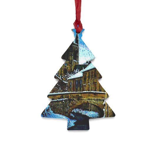 Wooden Ornaments ... Walikng The Streets & Alleys ... 'Strolling The Canals ... '  ... Original Works  ...
