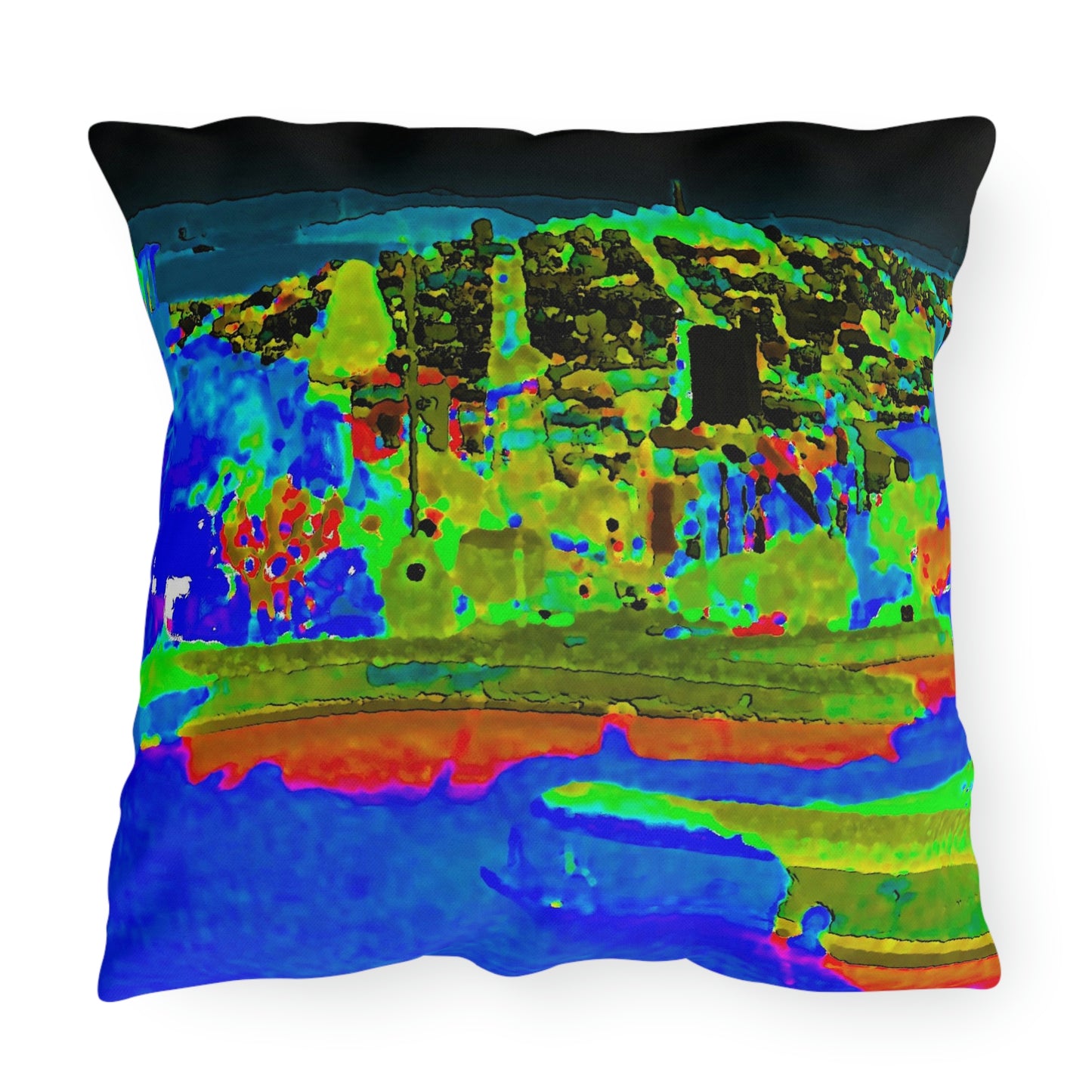 Outdoor Pillows ..."Lombard Street San Francisco, CA, USA" ... Family Archives 1970's ... Original Works ...
