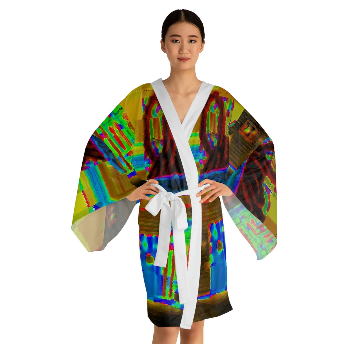 Long Sleeve Kimono Robe ...  In-A-Hurry & Stressed? ... Remember: Keep "Clam" ... Clam_Happy ...  'Ivars: Seattle Waterfront' ... Personal Archives ... Original Works ...