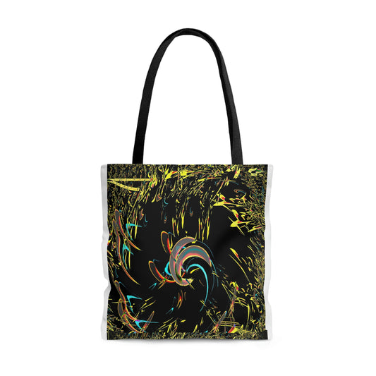 AOP Tote Bag ... "Waning Moon" ... Central Idaho ... October 2022 ... Rendering Time: 22 Hours ... Original Works ...
