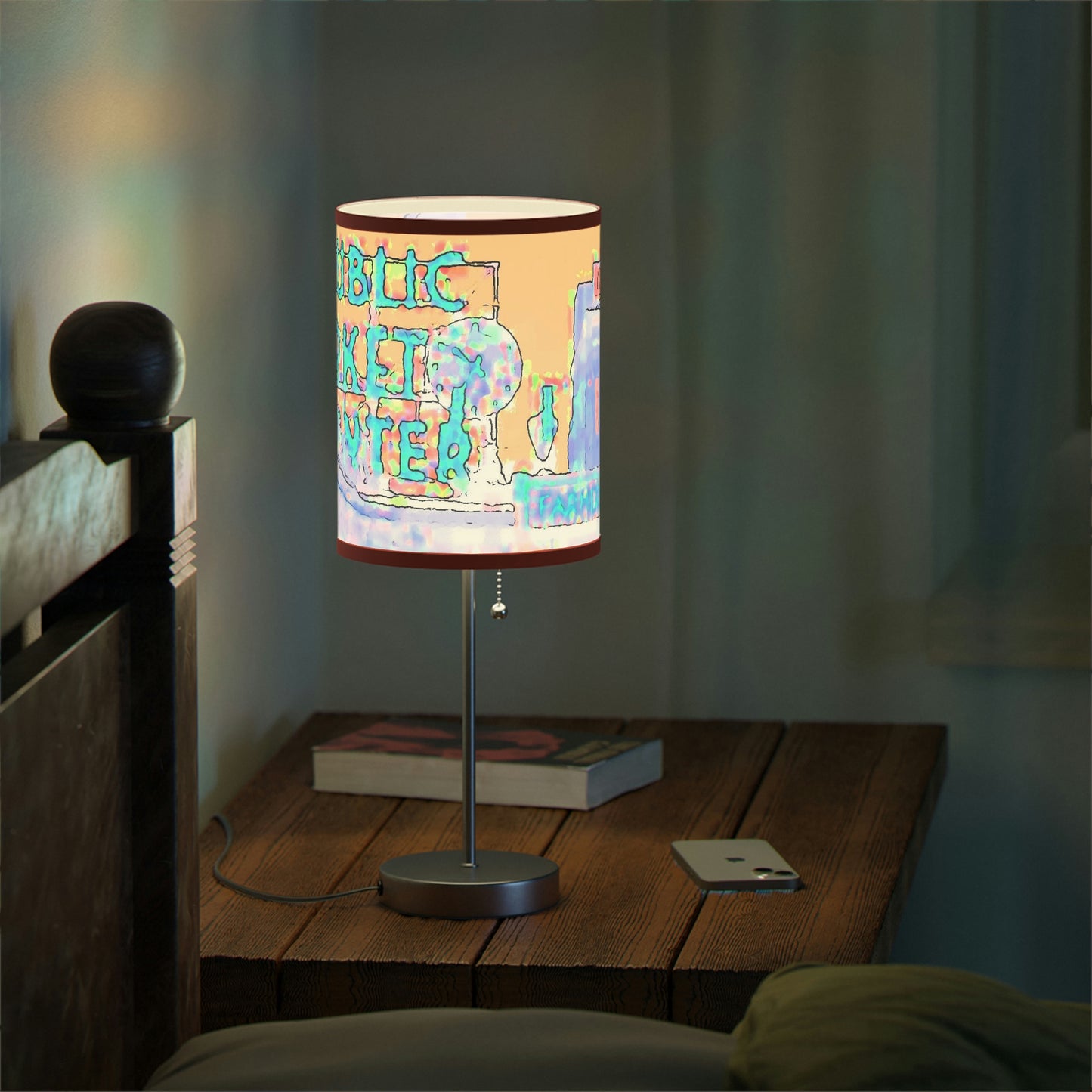 Lamp on a Stand, US|CA plug ... A Little Bit Of Seattle's Public Market "To Light Things Up" ... Seattle, 2013.