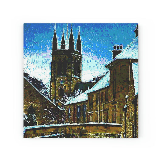 Wood Canvas ... Walikng The Streets & Alleys ... 'Strolling The Canals ... '  ... Original Works  ...