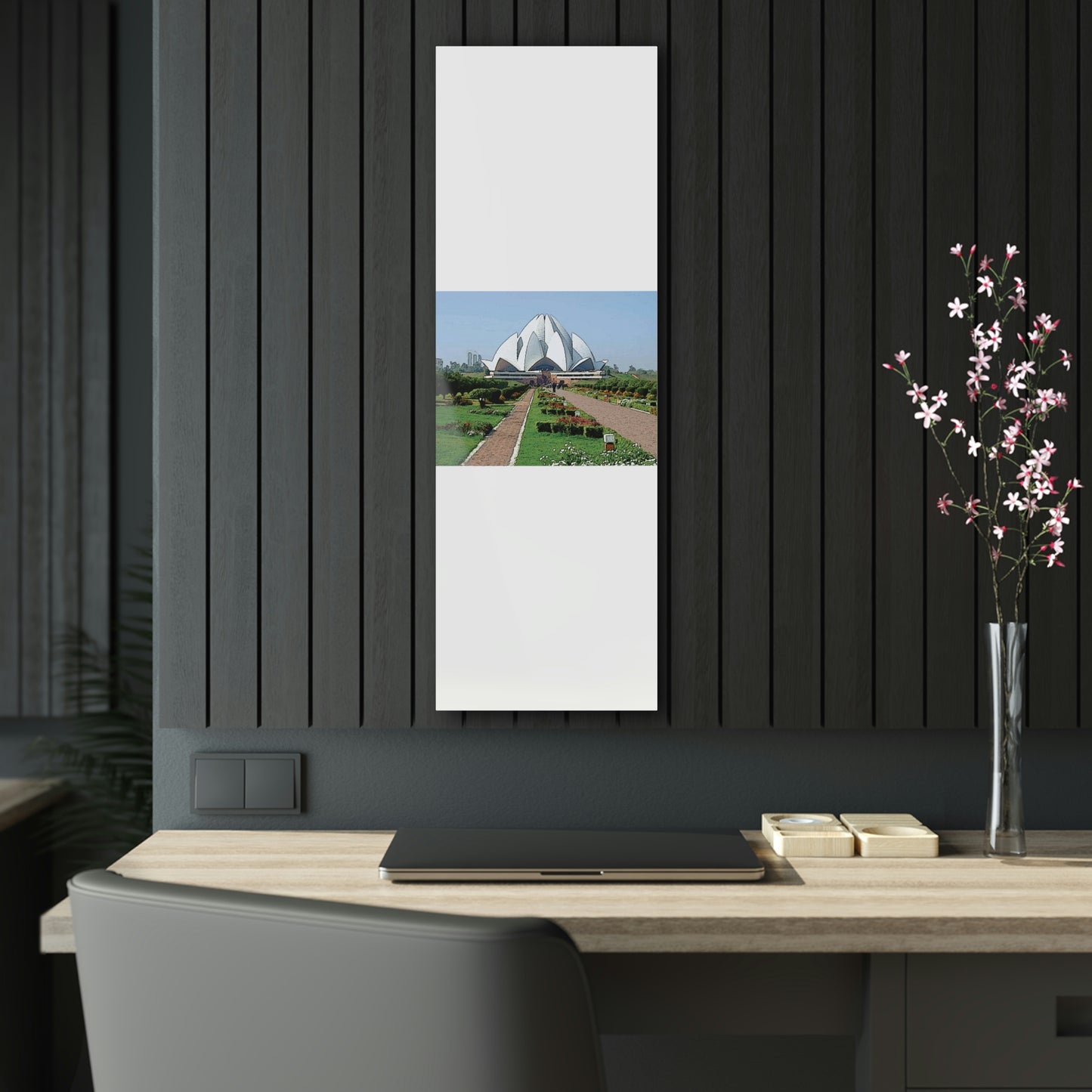 Acrylic Prints ... 'Bahai'i House-Of-Worship' ... "Lotus Temple: Delhi, India, 2008" ... Original Works ...