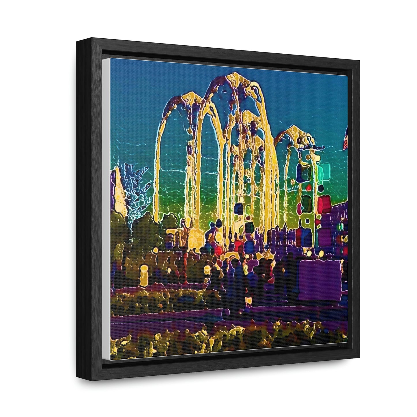 Gallery Canvas Wraps, Square Frame ... "Arches 'Like-No-Other' ... " Seattle World's Fair: 1962. A Family Original ...