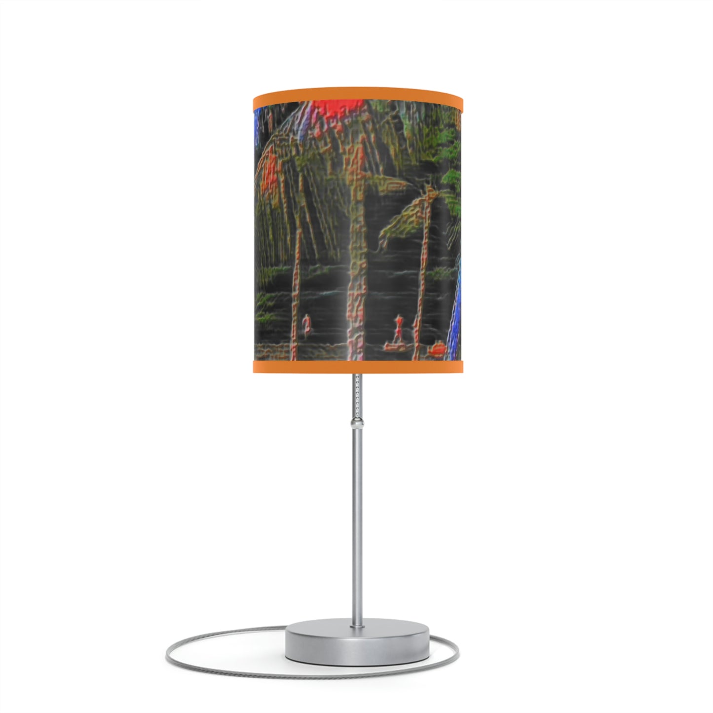 Lamp on a Stand, US|CA plug ... "The Royal Hawai'ian: Waikiki Beach_Beach" ... Honolulu, HI ... Ocotber 2014 (Halloween) ... Original Works ...
