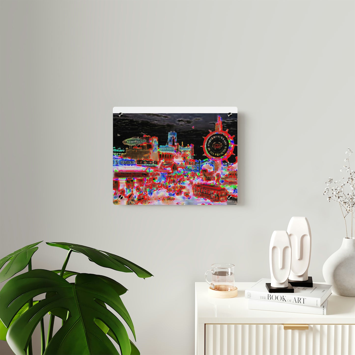Acrylic Wall Art Panels ..."No.9 Fishermen's Grotto - Fishermen's Wharf, SF, California" ... Family Archives: 1970's ... Original Works ...