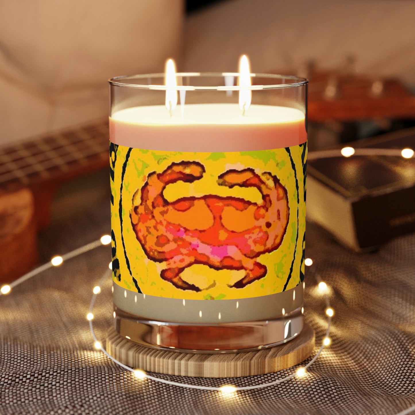 Scented Candle - Full Glass, 11oz ... "No.9 Fishermen's Grotto - Fishermen's Wharf, SF, California" ... Family Archives: 1970's ... Original Works ...