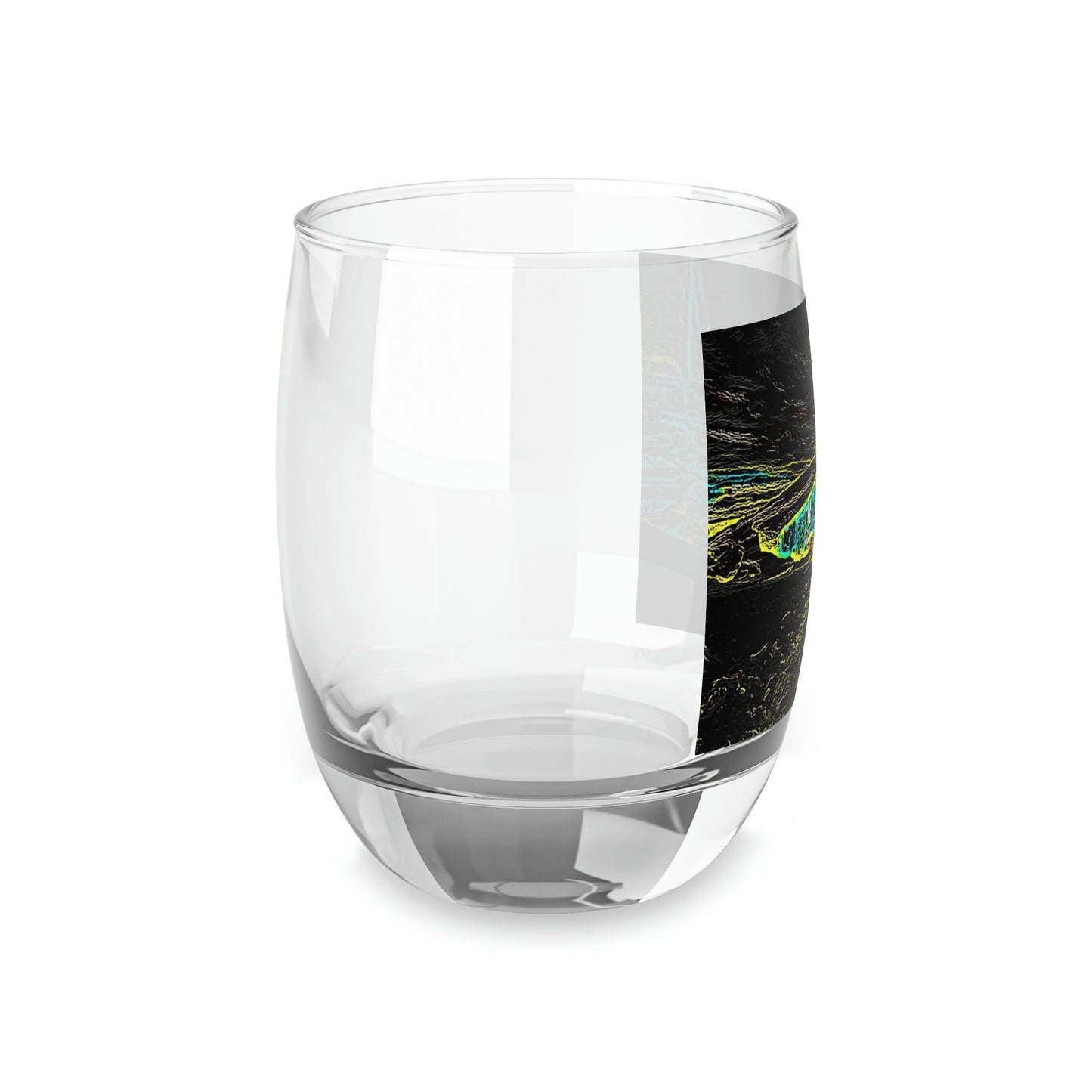 Whiskey Glass ... "Snow Vehicle In Snow Storm At-Rest" ... Circa 12Mar23 ... Central Idaho ... 18-Hours Rendering Time: Original Works ...