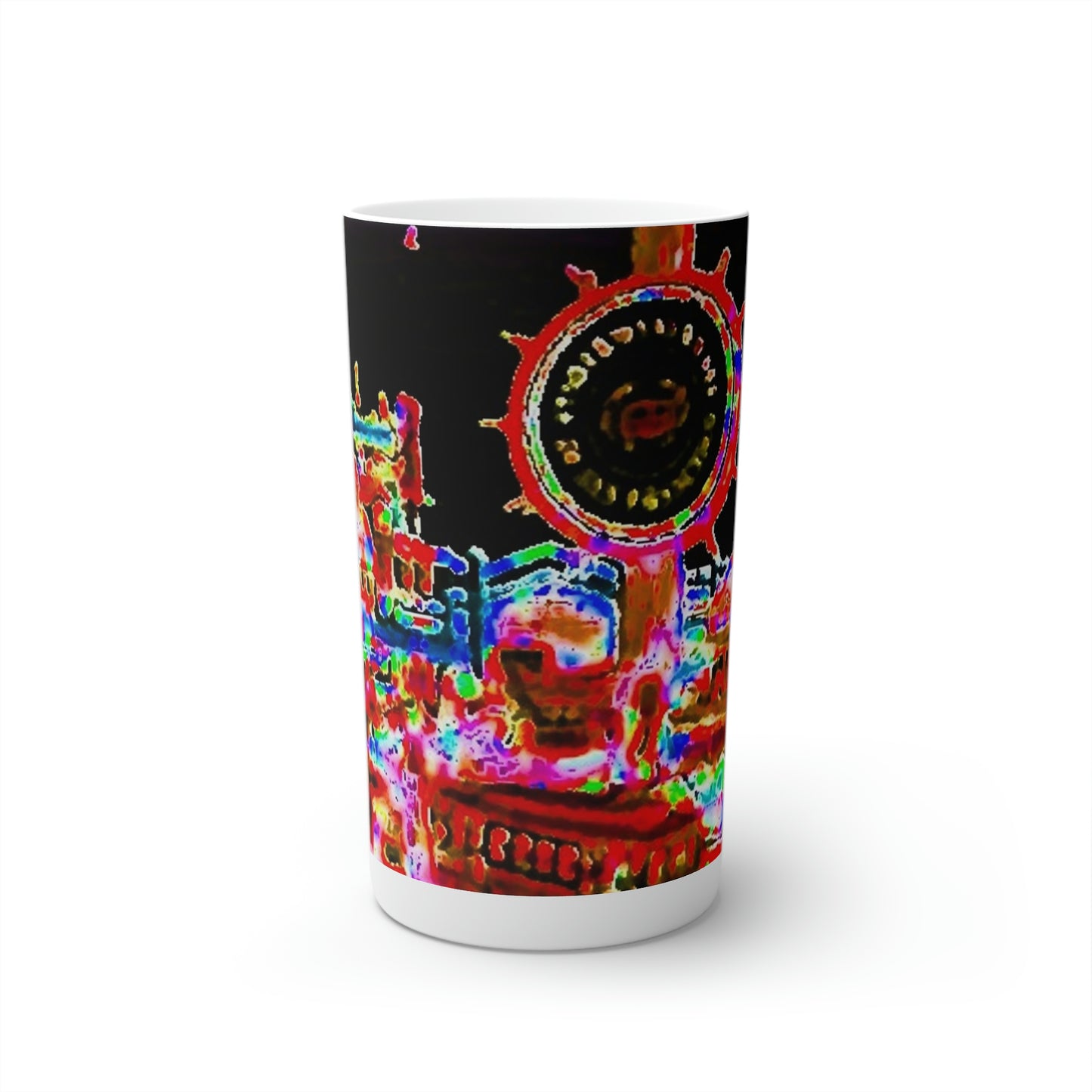 Conical Coffee Mugs (3oz, 8oz, 12oz) ... "No.9 Fishermen's Grotto - Fishermen's Wharf, SF, California" ... Family Archives: 1970's ... Original Works ...
