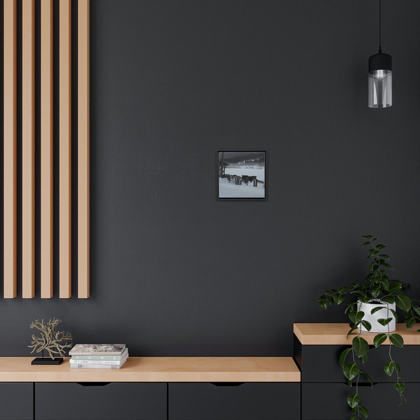 Gallery Canvas Wraps, Square Frame
