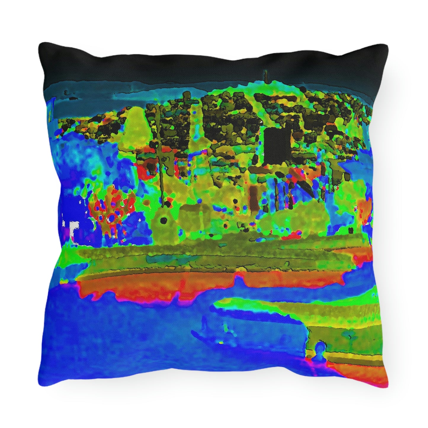 Outdoor Pillows ..."Lombard Street San Francisco, CA, USA" ... Family Archives 1970's ... Original Works ...