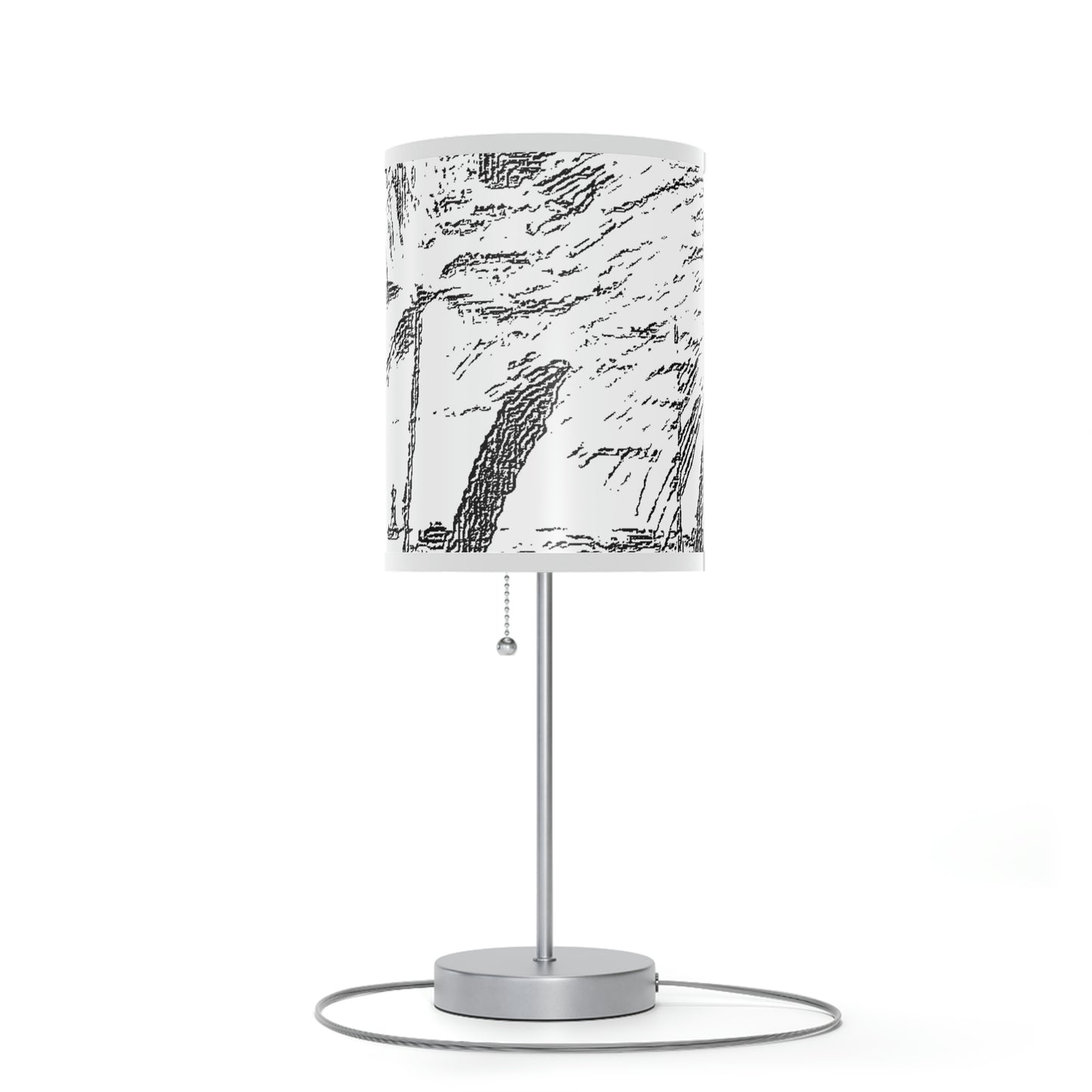 Lamp on a Stand, US|CA plug ... "The Royal Hawai'ian: Waikiki Beach_Beach" ... Honolulu, HI ... Ocotber 2014 (Halloween) ... Original Works ...