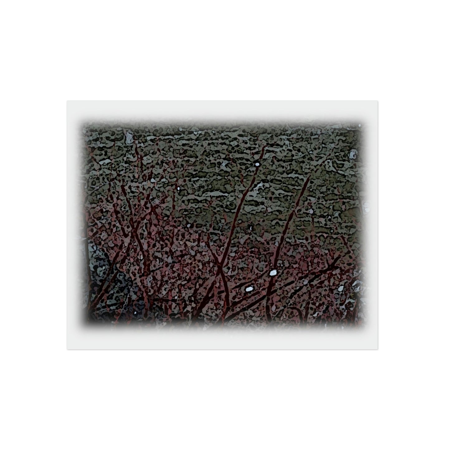 Aluminum Composite Panels ... Cornus Stolonifera: 'Red Osier Dogwood' ... "Down By The River" ... Noth Fork Clearwater River, Trappers Creek Area, Idaho ... May 2022 ... Original Works ...