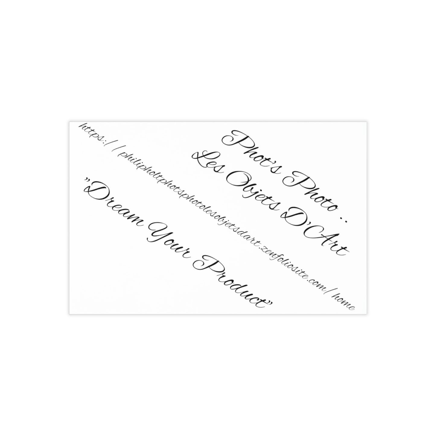Business Cards, 100pcs ... "That Outstanding View: El Capitan & Yosemite Valley 'From-The-Tunnel' " ... Autumn 1987 ... Original Works ...