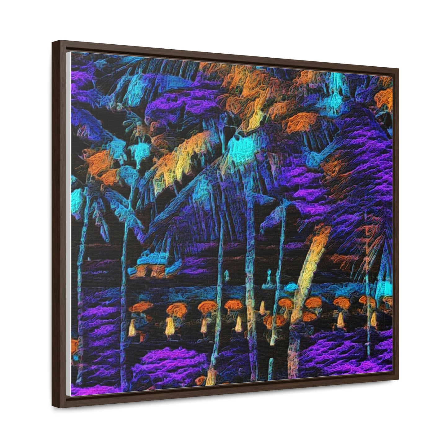 Gallery Canvas Wraps, Horizontal Frame ... "The Royal Hawai'ian: Waikiki Beach_Beach" ... Honolulu, HI ... Ocotber 2014 (Halloween) ... Original Works ...