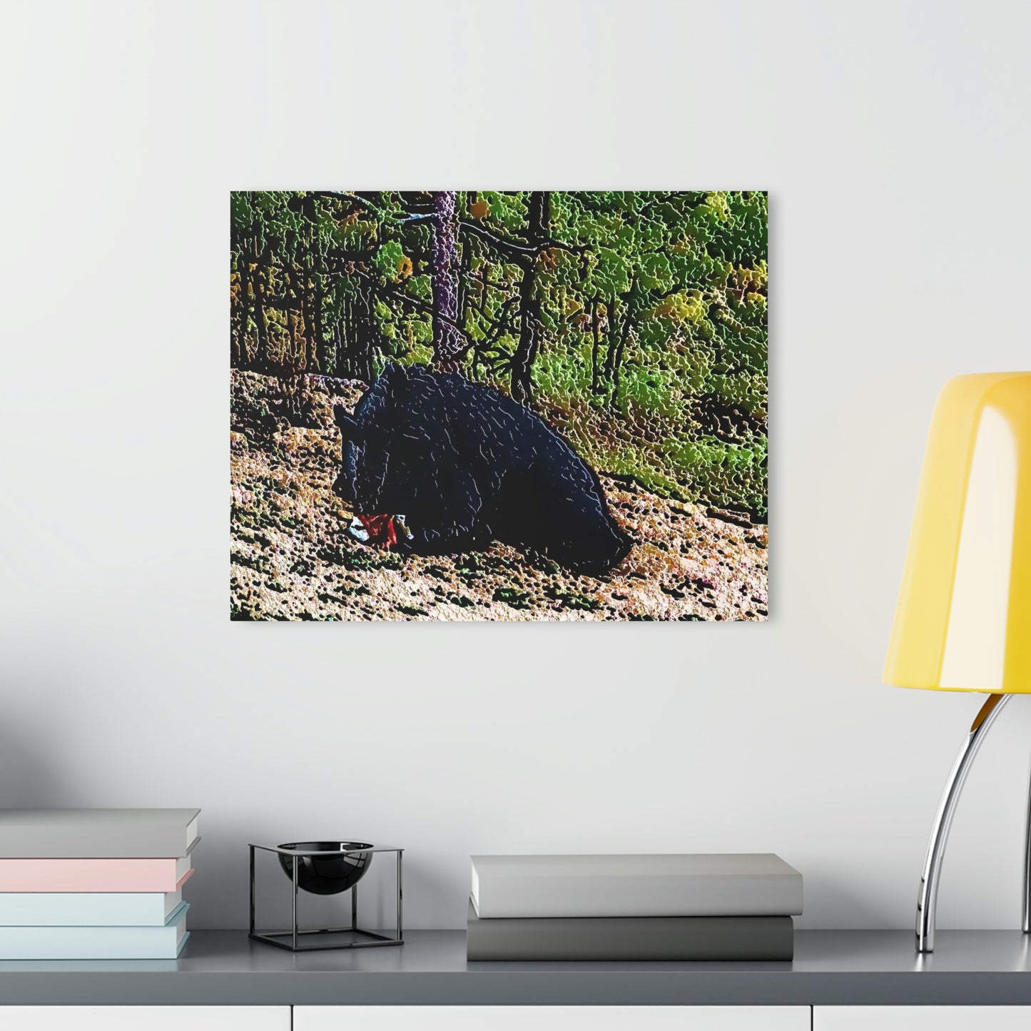 Acrylic Prints (French Cleat Hanging) ... RCY: "Rhett Creek Yogi ... '500 Lbs Of Autumn Season Hunger' ..."  ... September 2022 ... Central Idaho ... Original Works ...