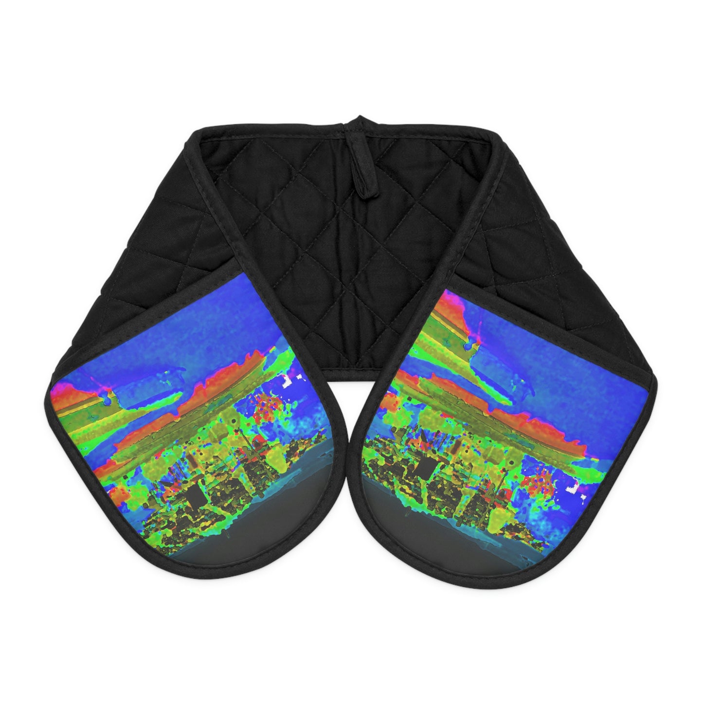 Oven Mitts ... "Lombard Street San Francisco, CA, USA" ... Family Archives 1970's ... Original Works ...
