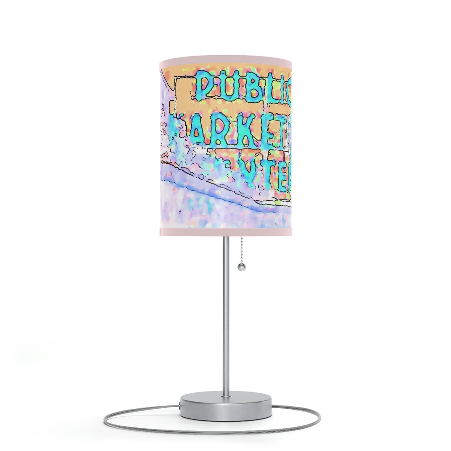 Lamp on a Stand, US|CA plug ... A Little Bit Of Seattle's Public Market "To Light Things Up" ... Seattle, 2013.