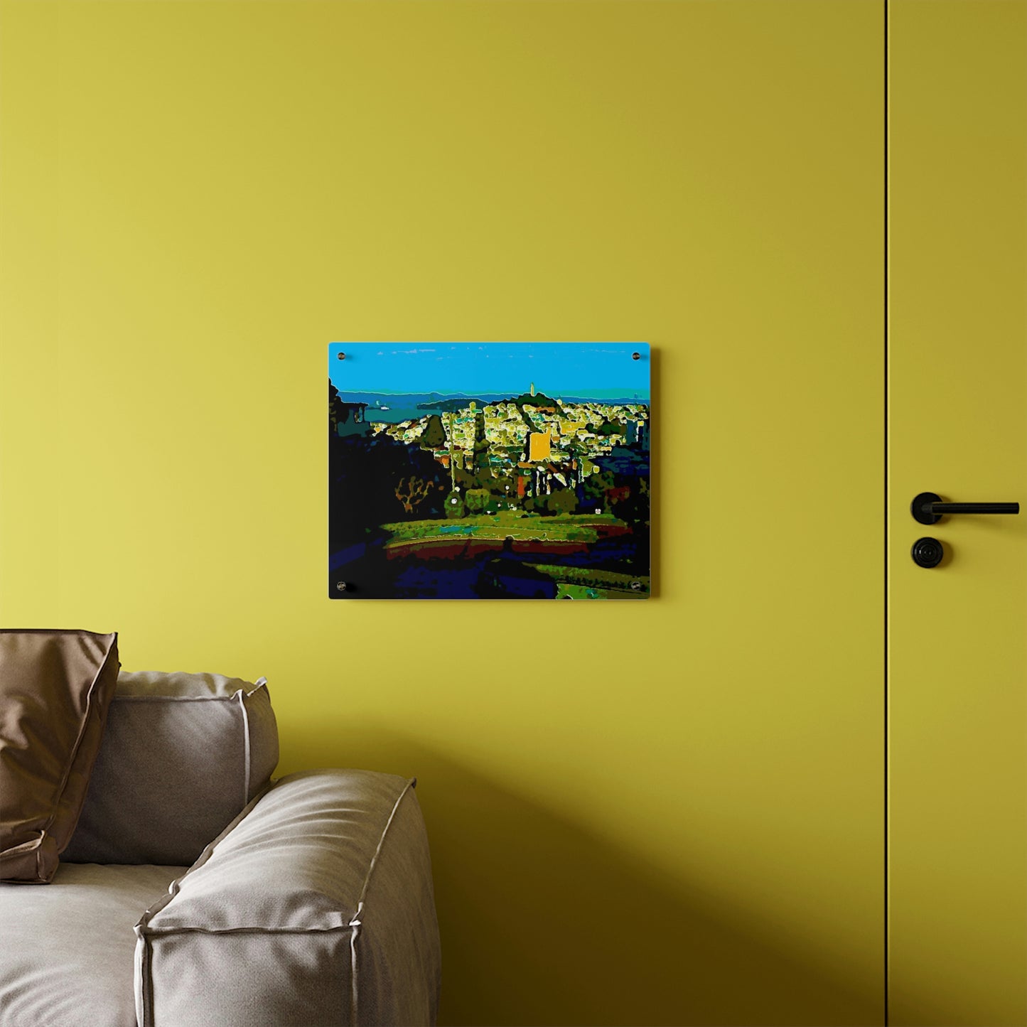 Acrylic Wall Art Panels ... "Lombard Street San Francisco, CA, USA" ... Family Archives 1970's ... Original Works ...